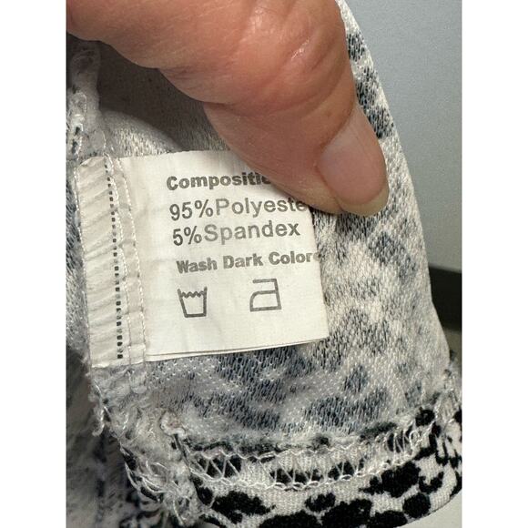 Zaful Women’s Tube Top Strappy‎ Tank Ties Around Waist Animal Print Small - Picture 4 of 4